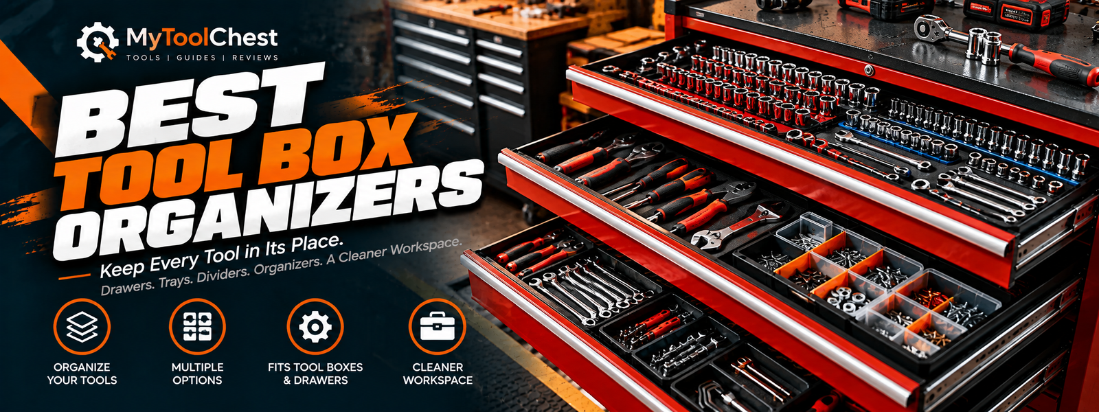 Best Toolbox Organisers for a Cleaner Workspace